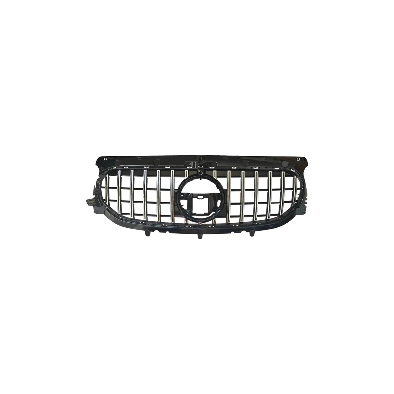 Kühlergrill Für GLA Für Klasse H247 200 250 260 GLA45 GLA35 2020-2024 Frontstoßstangengrill Renngrills Kühlergrill Vorne(20-23 Normal Silver) von GBGWRMRYX