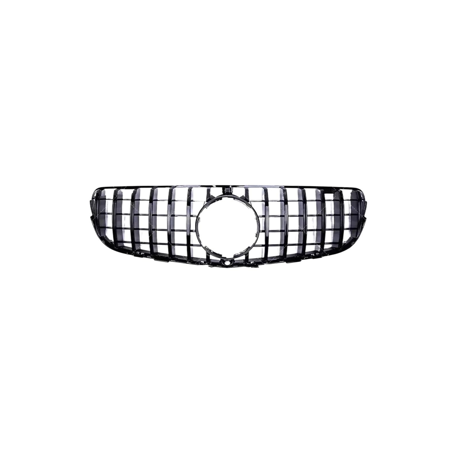 Kühlergrill Für GLC Für Klasse X253 GLC350 GLC300 GLC250 GLC43 2016-2022 Obere Stoßstangenhaube Mesh Frontgrill Kühlergrill Vorne(16-19 Black) von GBGWRMRYX