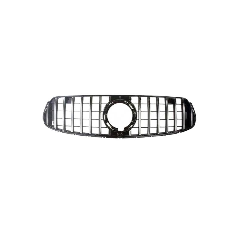Kühlergrill Für GLC Für Klasse X253 GLC350 GLC300 GLC250 GLC43 Für GT 2016-2022 Auto Obere Stoßstange Haube Mesh Front Grille Kühlergrill Vorne(253 20-22 G Silver) von GBGWRMRYX
