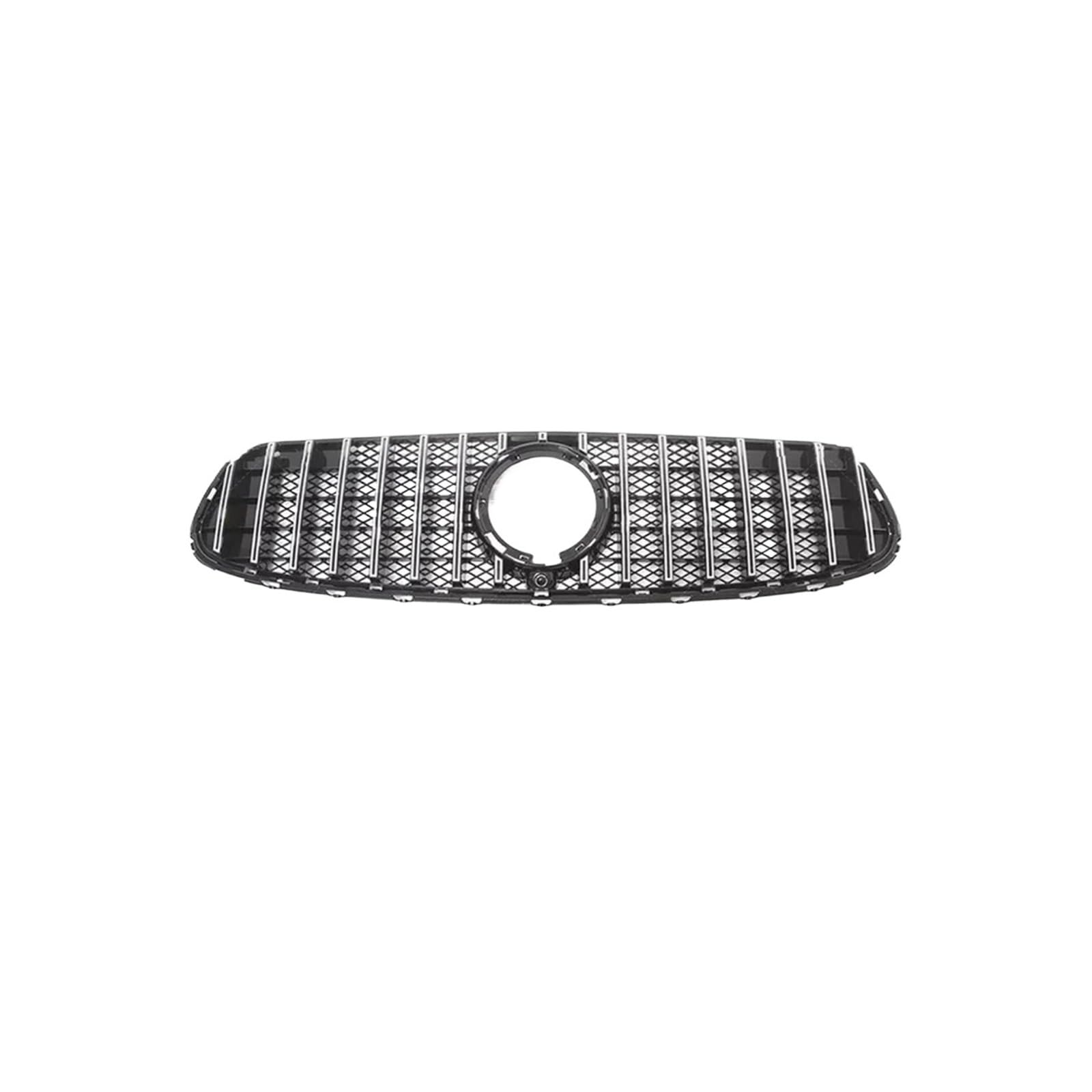 Kühlergrill Für GLC Für Klasse X253 GLC350 GLC300 GLC250 GLC43 Für GT 2016-2022 Auto Obere Stoßstange Haube Mesh Front Grille Kühlergrill Vorne(253 20-22 G Silver1) von GBGWRMRYX