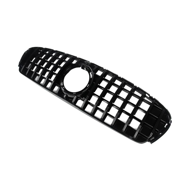 Kühlergrill Für GLC Für Klasse X253 GLC43 2020-2023 Auto Front Upper Racing Grille Gloss Black Front Bumper Grill Kühlergrill Vorne von GBGWRMRYX