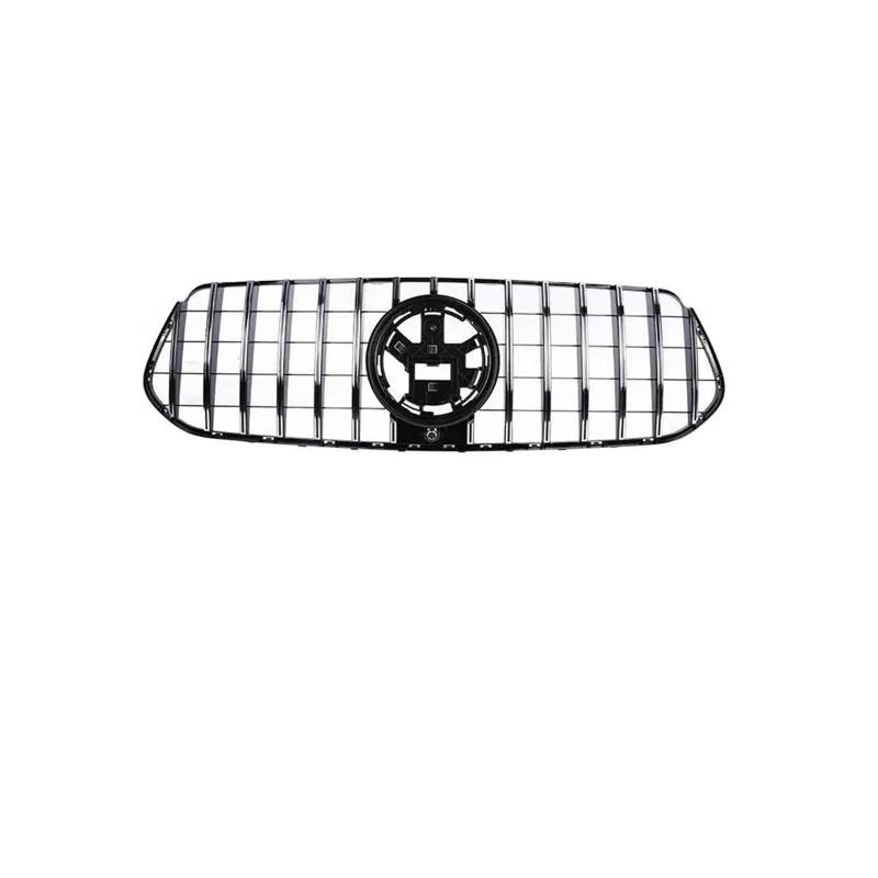 Kühlergrill Für GLE Für Klasse W167 GLE350 GLE450 2020 Auto Front Racing Stoßstange Grille Obere Abdeckung Grill Kühlergrill Vorne(G Chrome A) von GBGWRMRYX