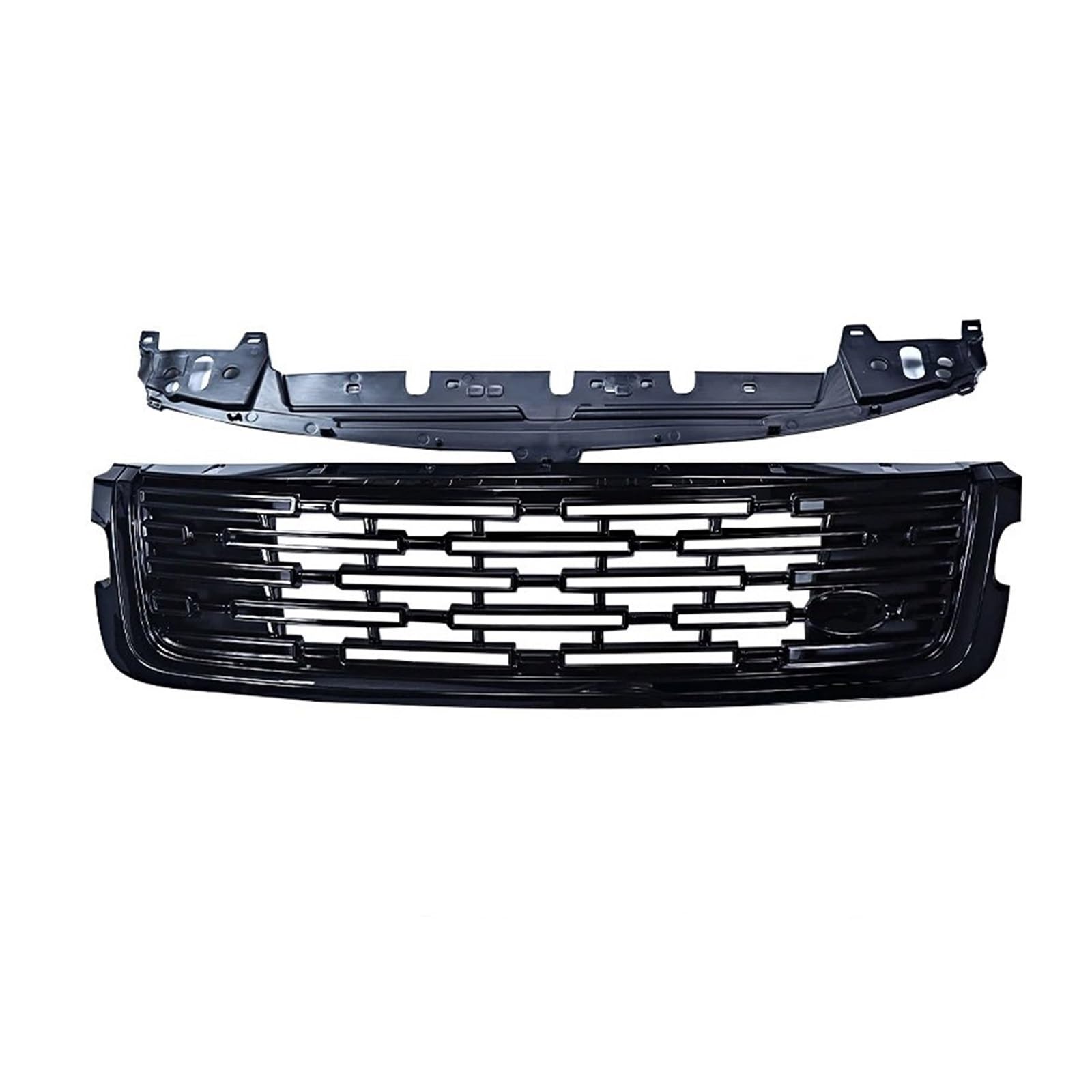 Kühlergrill Für Land Für Rover Für Range Für Rover Für Velar 2017-2024 Auto Frontstoßstange Kühlergrill Kühlergrill Vorne(24 Black) von GBGWRMRYX