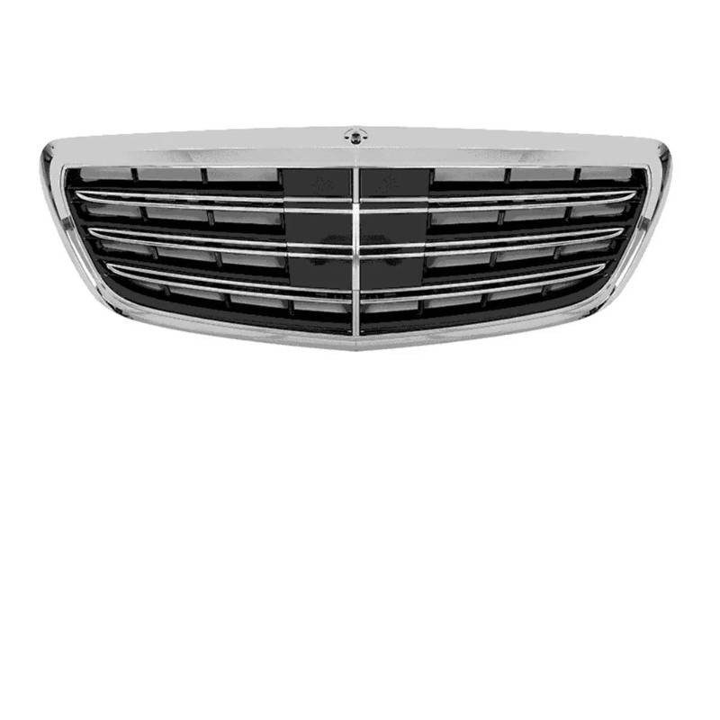 Kühlergrill Für S-Klasse W222 S500 S550 S600 2014-2020 Auto-Kühlergrill Kühlergrill Vorne(Silver) von GBGWRMRYX
