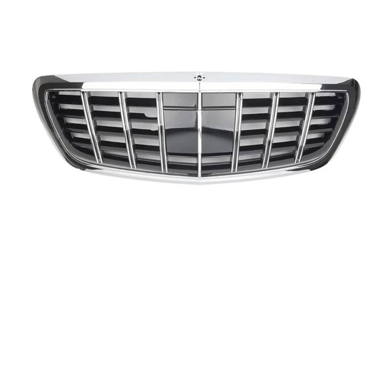 Kühlergrill Für S-Klasse W222 S500 S550 S600 2014-2020 Auto-Kühlergrill Kühlergrill Vorne(Silver1) von GBGWRMRYX