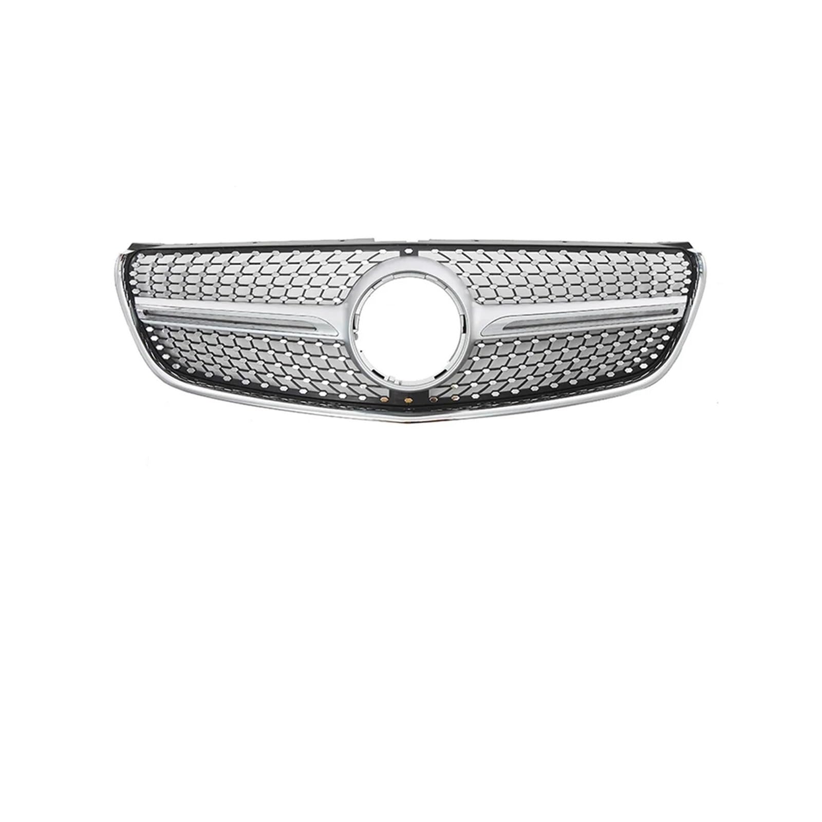 Kühlergrill Für V-Klasse W447 V250 V260 2016 2017 2018 2019 2020 Kühlergrill Stoßstangengrill Kühlergrill Vorne(Diamonds-Silver) von GBGWRMRYX