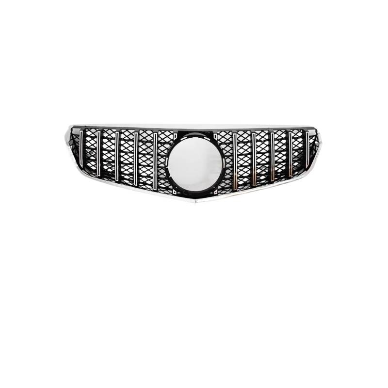 Kühlergrill Für W207 C207 A207 E200 E260 E320 E350 E400 E500 2009-2016 Sport Front Kühlergrill Stoßstange Kühlergrill Vorne(2009-2012 G Silvery) von GBGWRMRYX