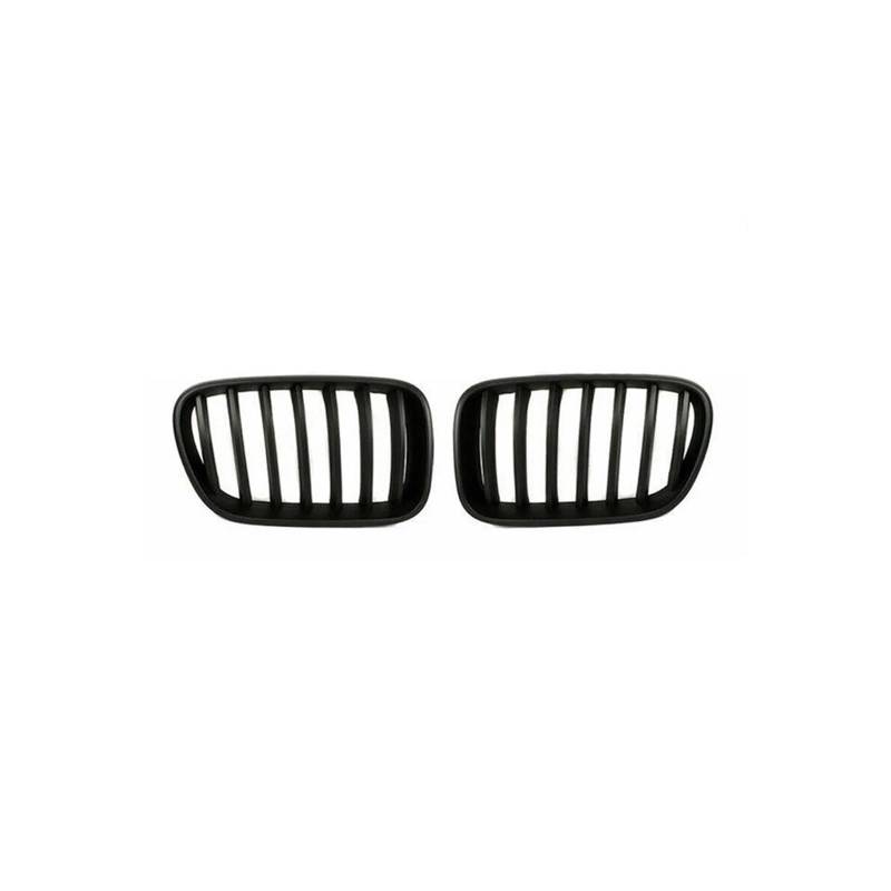 Kühlergrill Für X4 Für X3 F26 F25 2010 2011-2017 Auto Front Nierengrill Haube Frontstoßstange Kühlergrill Kühlergrill Vorne(F Matte Black) von GBGWRMRYX