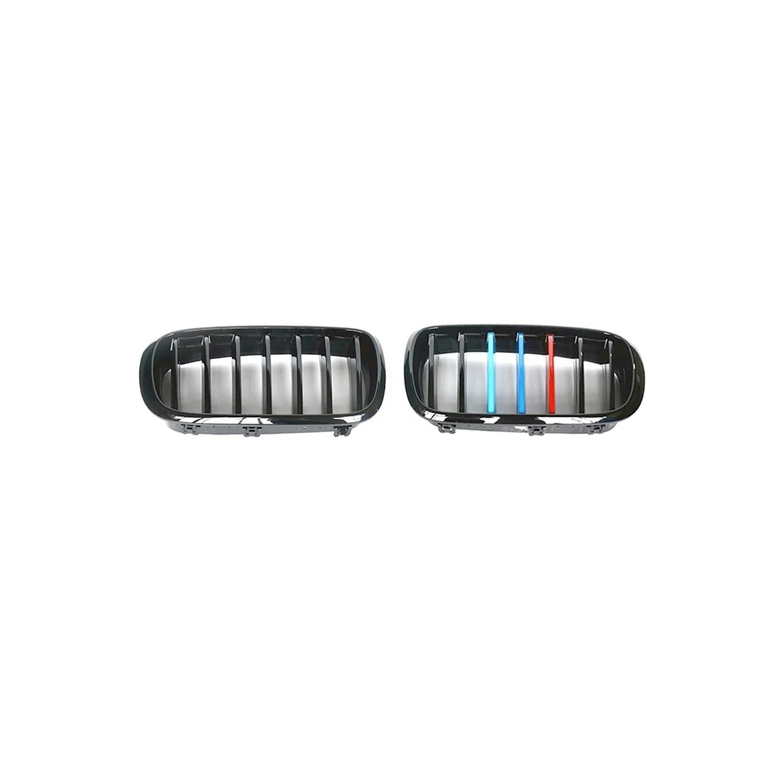 Kühlergrill Für X5 Für X6 F15 F16 X5M F85 X6M F86 2014 2015-2017 Auto Front Nierengrill Haube Stoßstange Kühlergrill Kühlergrill Vorne(I Gloss Black) von GBGWRMRYX