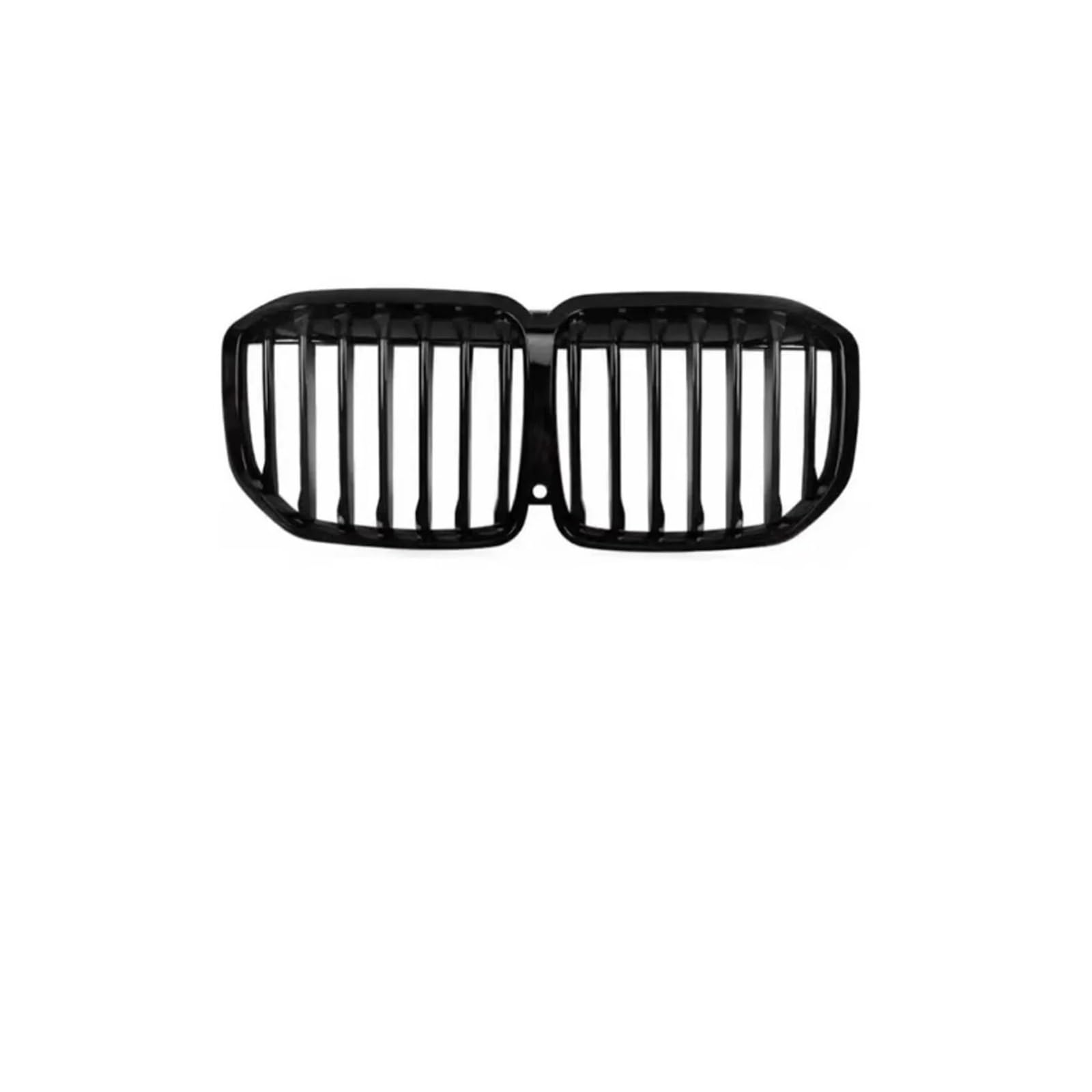 Kühlergrill Für X7 G07 Für LCI 2023 + Auto Niere Kühlergrill Front Grills Stoßstange ABS Kühlergrill Vorne(Glossy Black 1 Line) von GBGWRMRYX