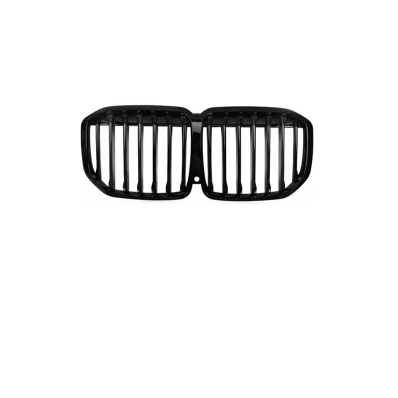 Kühlergrill Für X7 G07 Für LCI 2023 + Auto Niere Kühlergrill Front Grills Stoßstange ABS Kühlergrill Vorne(Glossy Black 1 Line) von GBGWRMRYX