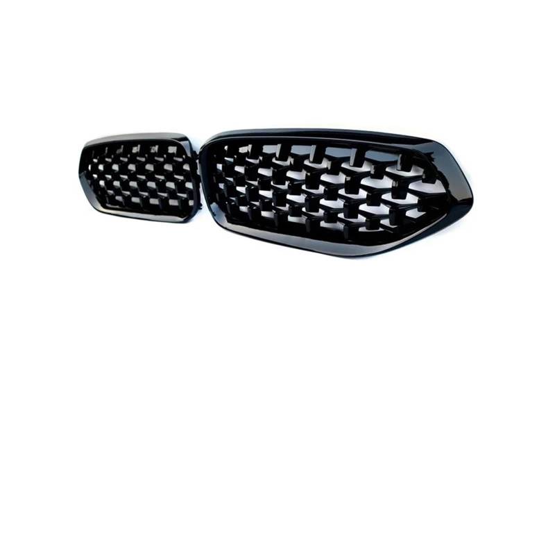 Kühlergrill Für Z4 2019-2024 Auto Front Kühlergrill Gloss Black ABS Front Stoßstange Racing Grill Kühlergrill Vorne(Diamonds-Black) von GBGWRMRYX
