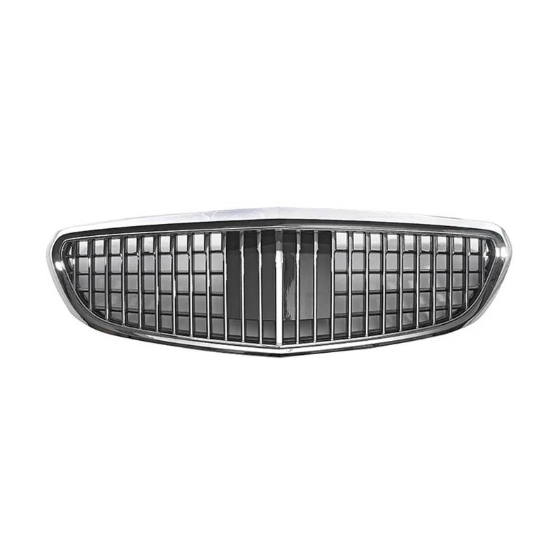 Kühlergrill Vorne Für C-Klasse W205 Für Maybach 2015-2019 2020 2021 Autogrill Front Doppelniere Haube Glänzend Schwarz Kühlergrills Front Kühlergrill von GBGWRMRYX