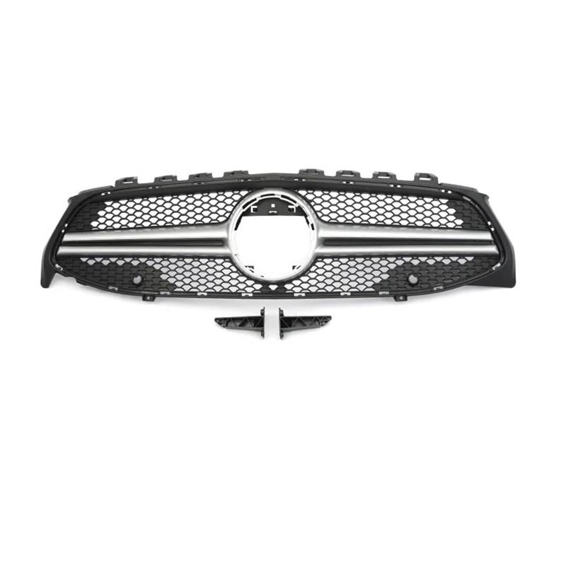 Kühlergrill Vorne Für CLA W118 CLA180 CLA200 CLA250 CLA260 CLA45 Für GT Diamond Für Style 2019-2024 2023 Auto Frontstoßstangengrill Front Kühlergrill(C Sliver Without) von GBGWRMRYX