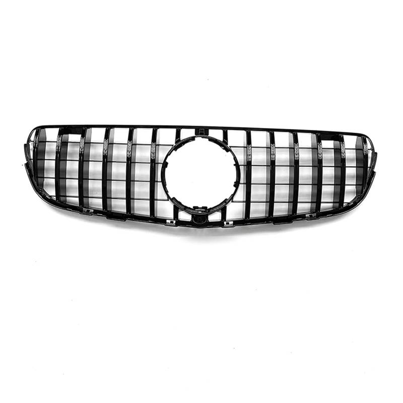 Kühlergrill Vorne Für GLC-Klasse W253 X253 GLC350 GLC300 GLC250 GLC43 Für GT Style 2015-2019 Auto-Kühlergrill Oberer Stoßfänger-Hauben-Mesh-Grill Front Kühlergrill(Black) von GBGWRMRYX