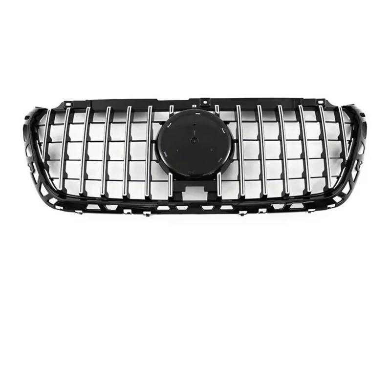 Kühlergrill Vorne Für Sprinter W907 2018 2019 2020 2021 2022 2023 Auto Front Kühlergrill Stoßstange Grill Einlass Mesh Tuning Zubehör Front Kühlergrill(Silver) von GBGWRMRYX