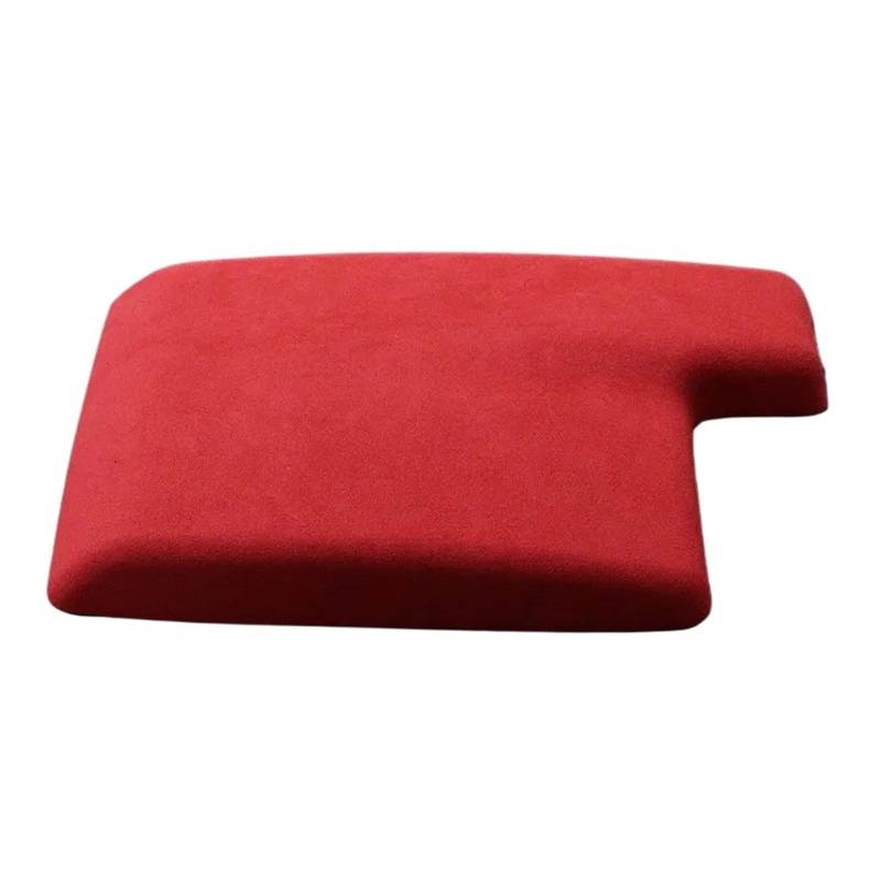 Mittelkonsole Dekor Für Jaguar Für F Für PACE X761 Für XF X260 Für XE X760 2016- Autoinnenraum Mittelkonsole Armlehne Box Panel Cover Aufkleber Mittelkonsole Panel(Scarlet Red) von GBGWRMRYX