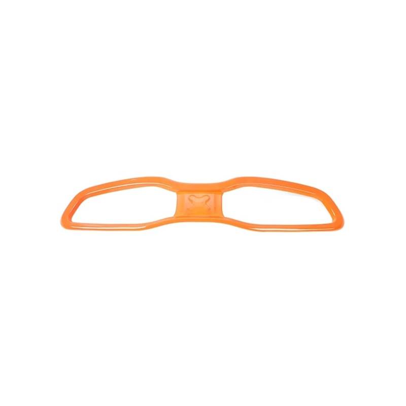 Mittelkonsole Dekor Für Renegade 2016-2022 Auto-Mittelkonsole Klimaanlage Entlüftungsauslass Dekorative Abdeckung ABS-Trimm-Innenausstattung Mittelkonsole Panel(Orange) von GBGWRMRYX
