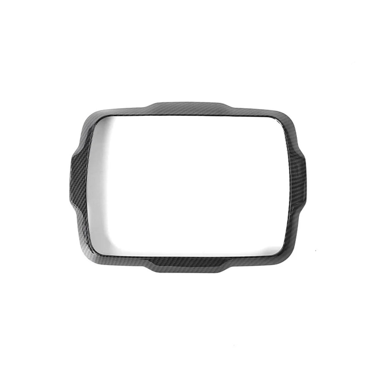 Mittelkonsole Dekor Für Renegade 2018 2019 2020 2021 2022 2023 Up Auto Innen Rahmen Aufkleber GPS Navigation Dekoration Abdeckung Zubehör Mittelkonsole Panel(Carbon Fiber Grain) von GBGWRMRYX