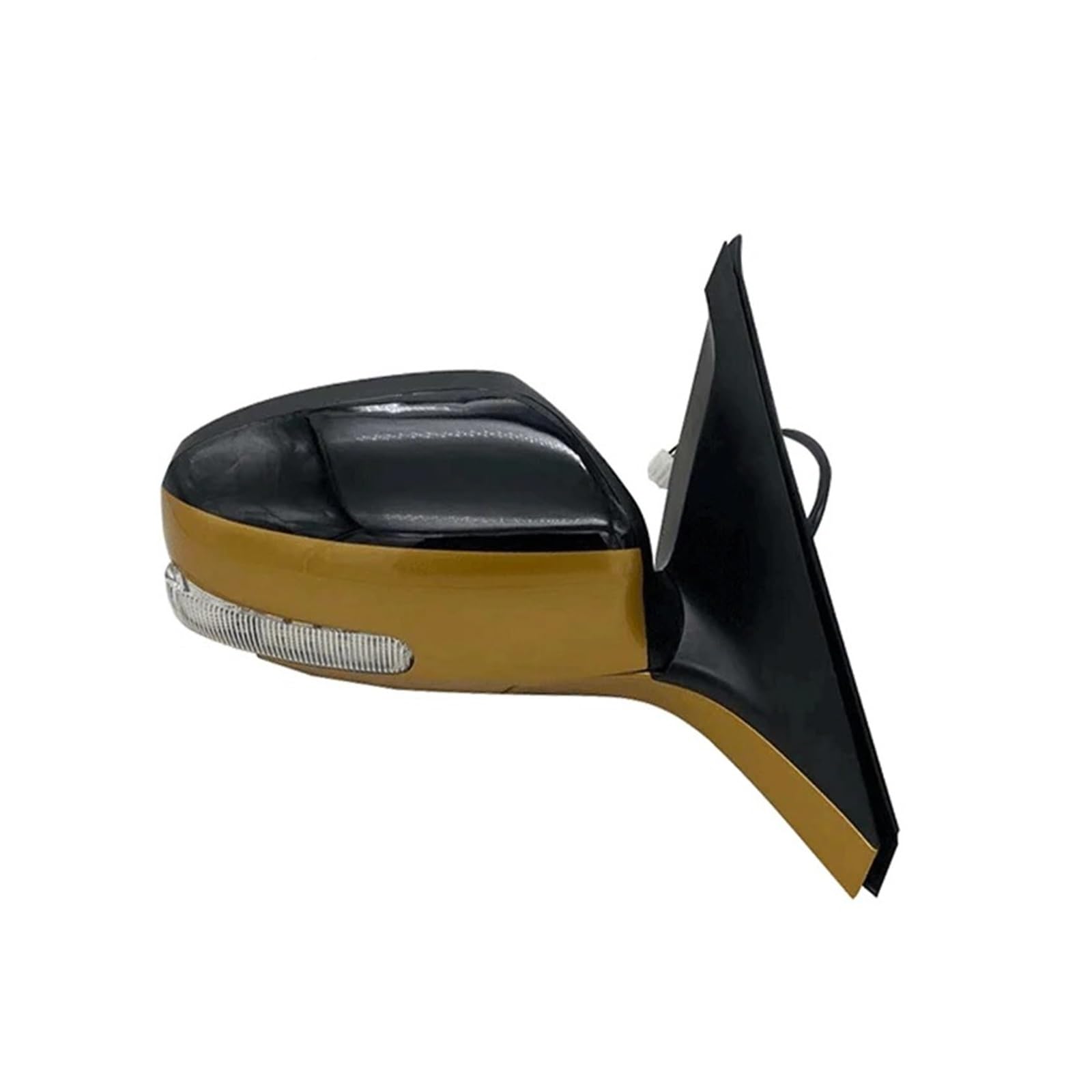Rückspiegelbaugruppe 1Pcs Für Swift 2005-2016 Auto Außerhalb Seite Rückspiegel Assy Manuelle Klapp Einstellung Komplett-Außenspiegel(Black Yellow Right) von GBGWRMRYX