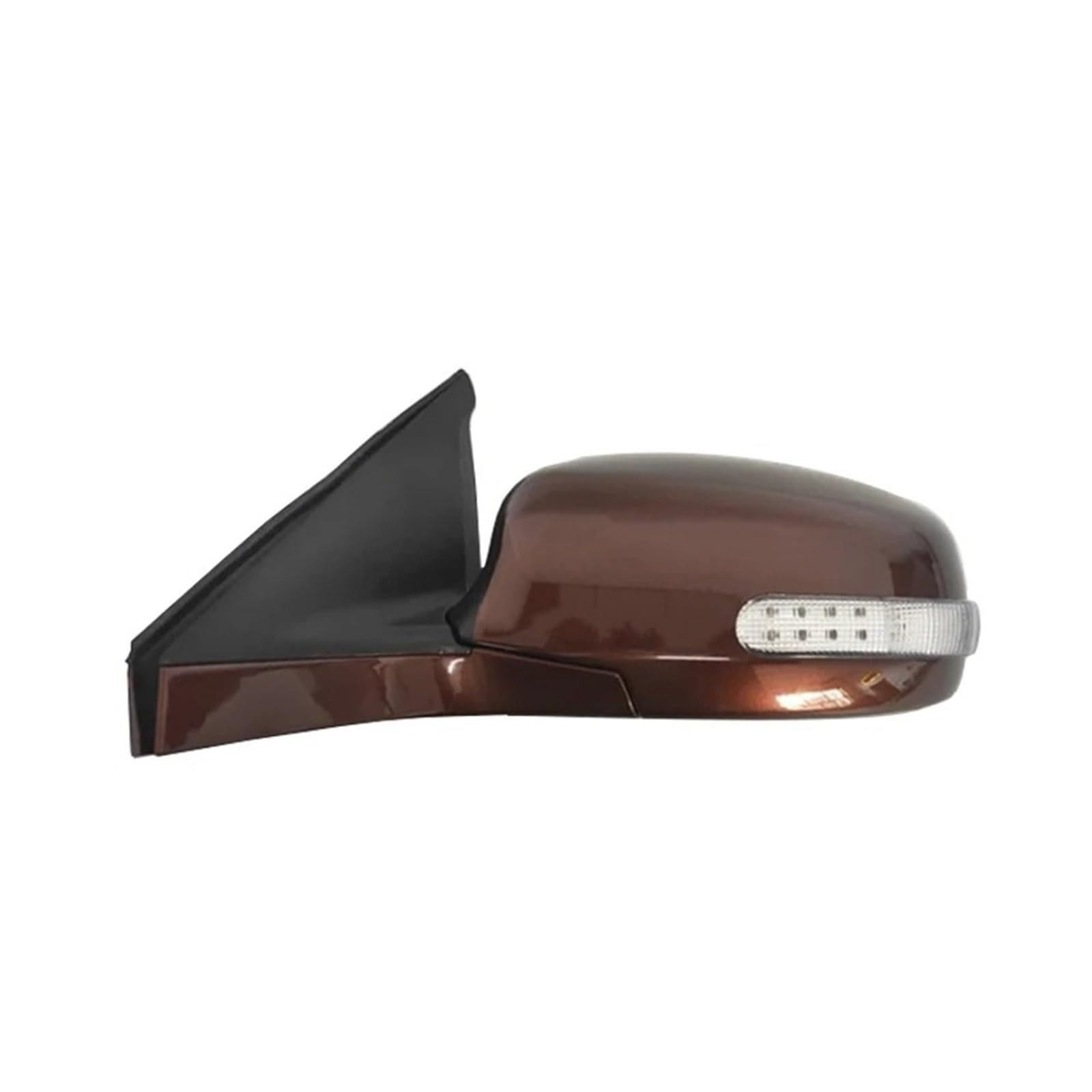 Rückspiegelbaugruppe 1Pcs Für Swift 2005-2016 Auto Außerhalb Seite Rückspiegel Assy Manuelle Klapp Einstellung Komplett-Außenspiegel(Brown Left) von GBGWRMRYX