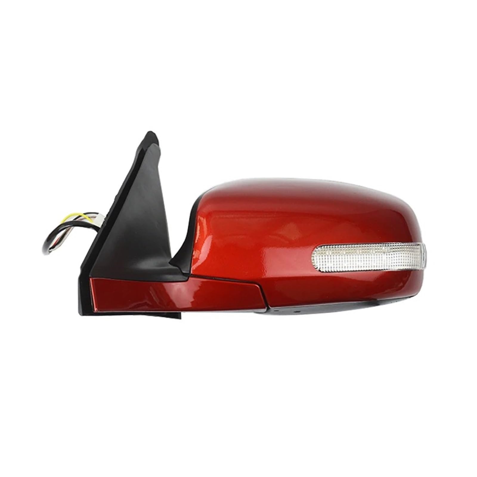 Rückspiegelbaugruppe 1Pcs Für Swift 2005-2016 Auto Außerhalb Seite Rückspiegel Assy Manuelle Klapp Einstellung Komplett-Außenspiegel(Red Left) von GBGWRMRYX