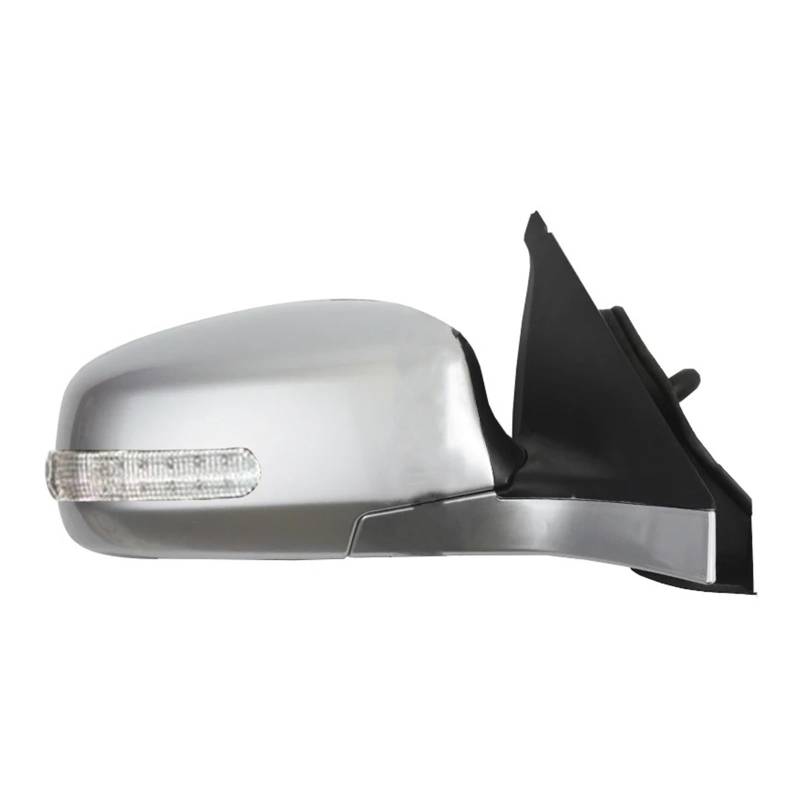 Rückspiegelbaugruppe 1Pcs Für Swift 2005-2016 Auto Außerhalb Seite Rückspiegel Assy Manuelle Klapp Einstellung Komplett-Außenspiegel(Silver Right) von GBGWRMRYX