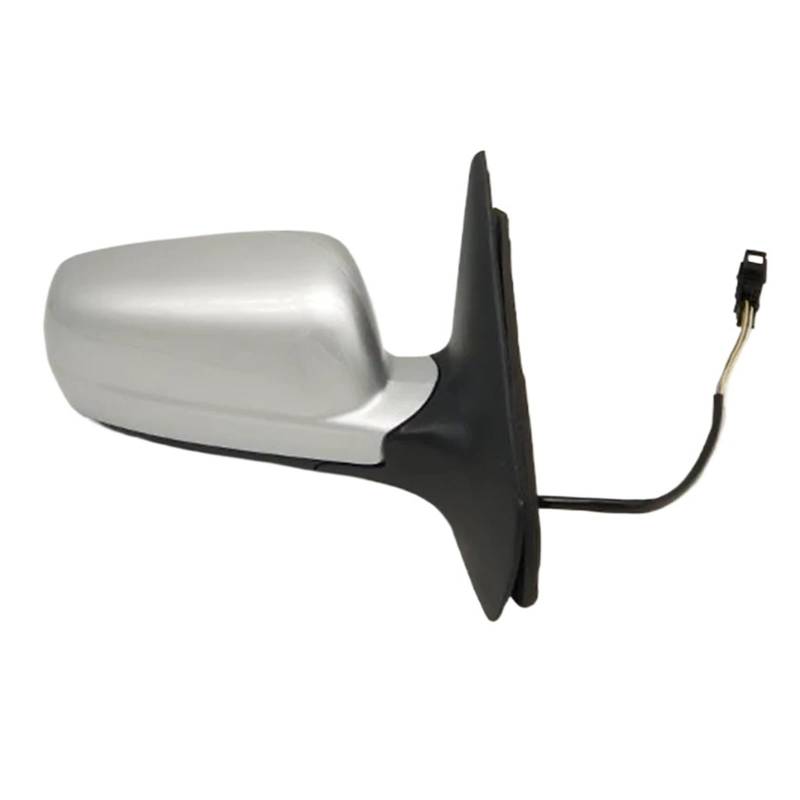 Rückspiegelbaugruppe Für Bora Für Golf Mk4 1997-2007 Auto Außen Seite Tür Spiegel Heizung Links Rechts Rückspiegel Assy Komplett-Außenspiegel(Left Silvery) von GBGWRMRYX