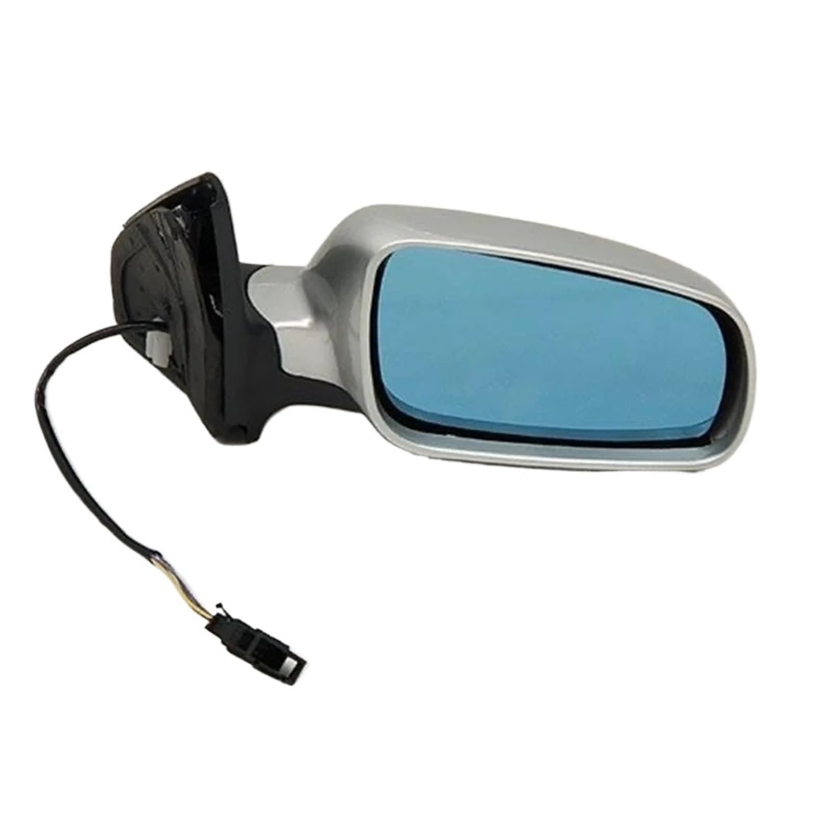 Rückspiegelbaugruppe Für Bora Für Golf Mk4 1997-2007 Auto Außen Seite Tür Spiegel Heizung Links Rechts Rückspiegel Assy Komplett-Außenspiegel(Right Silvery) von GBGWRMRYX
