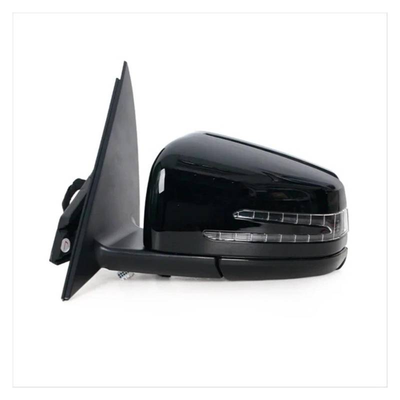 Rückspiegelbaugruppe Für W221 Für S-Klasse S300 S350 S400 S63 2006-2013 Auto Seitentür Power Rückspiegel Montage Komplett-Außenspiegel(Left Black) von GBGWRMRYX