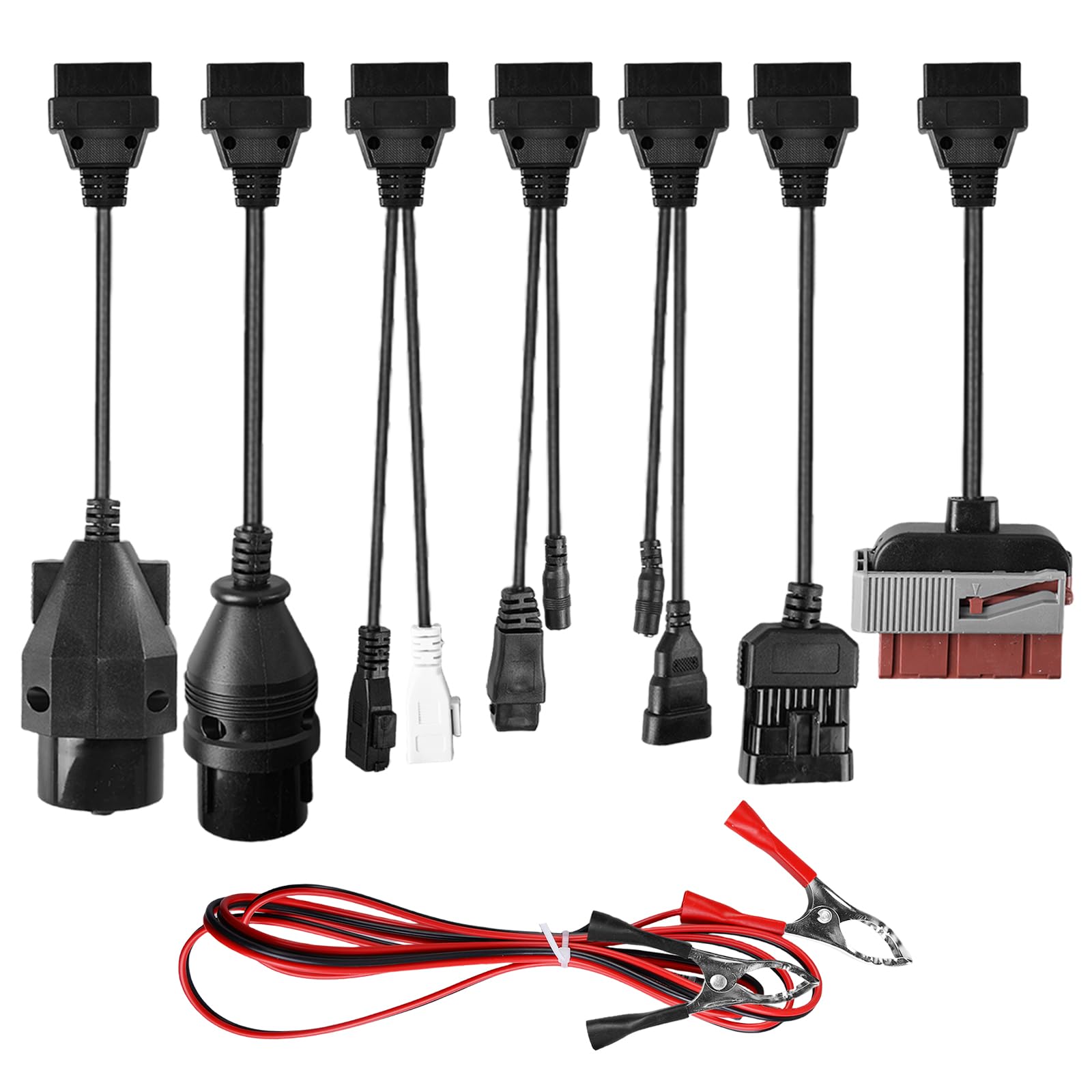 8tlg Adapter Set, Universal Auto OBD2 OBD1 Diagnosegerät Diagnose Adapter Kabelsatz, Adapterkabel Set für OBD-Diagnosegeräte, Diagnoseadapterkabel für TCS CDP Pro Delphi CDP+ DS150Er 8tlg Adapter Set, Universal Auto OBD2 OBD1 Diagnosegerät Diagnose Adapter Kabelsatz, Adapterkabel Set für OBD-Diagnosegeräte, Diagnoseadapterkabel für TCS CDP Pro Delphi CDP+ DS150Er von GBKDQQ