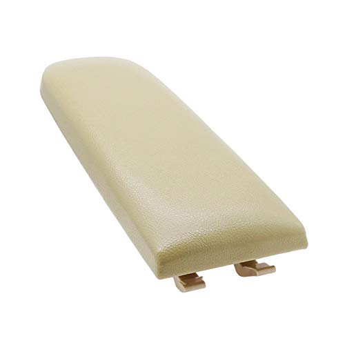 Armlehne Auto,Mittelarmlehne Universal Auto 1 Stück Auto Mittelkonsole Armlehne Abdeckung Deckel Passend für Volkswagen Jetta Bora Golf MK4 Beetle Skoda Octavia Passat B5 1998-2005(Beige) von GBSONGJIN