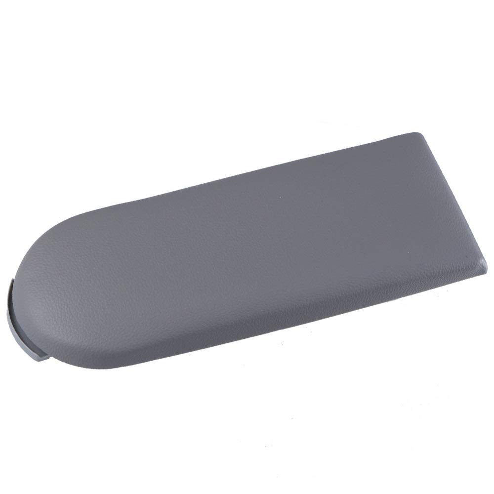 Armlehne Auto,Mittelarmlehne Universal Auto Car Center Console Arm Rest Deckel PU Leder Armlehnenabdeckung Latch für Jetta 4 Mk4 Bora B5 Käfer(Gray) von GBSONGJIN