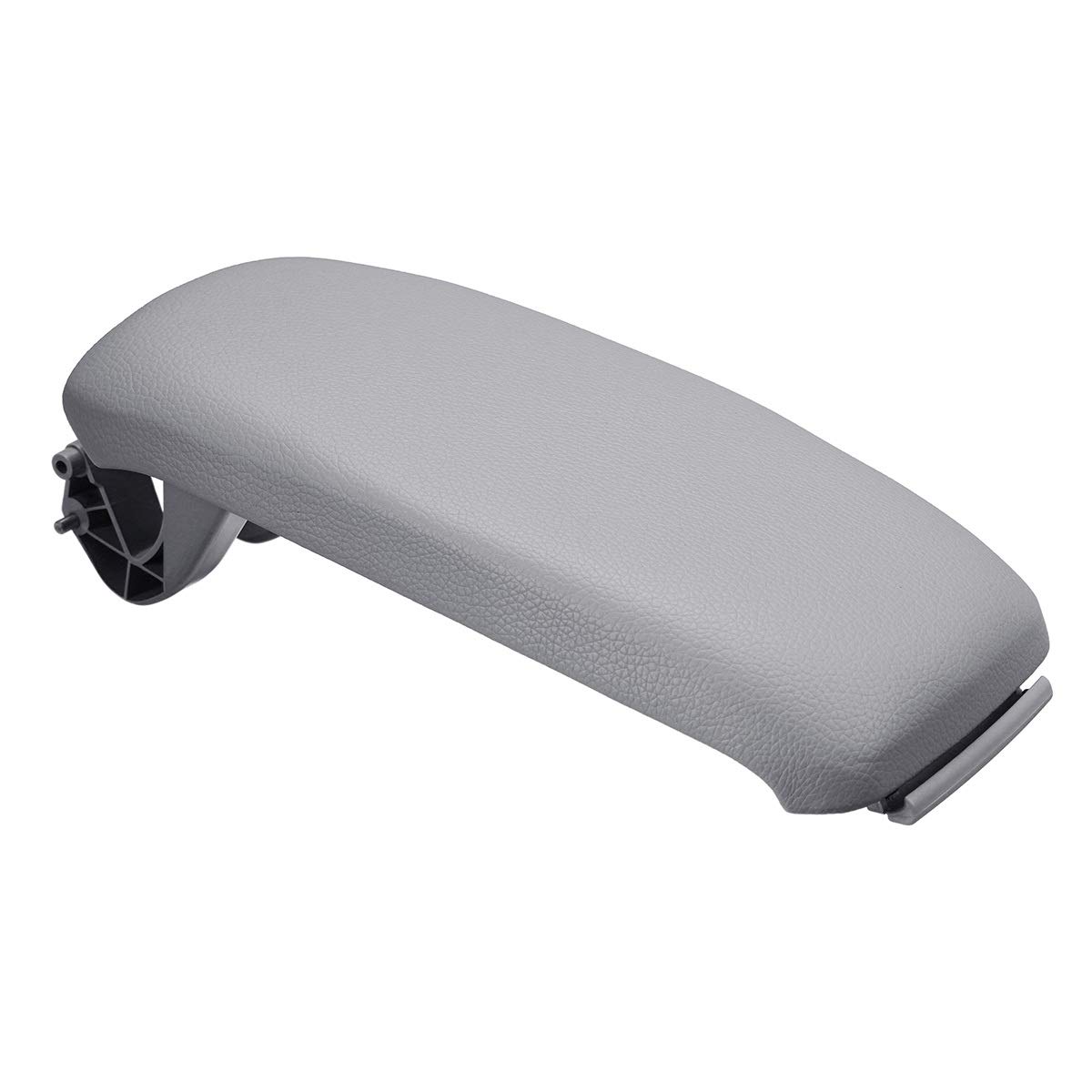 Armlehne Auto,Mittelarmlehne Universal Auto PU Leder Center Console Armruhe Aufbewahrungsbox Deckelabdeckung Armlehne Riegelabdeckung Auto Pad Passend für for A3 8P A5 2003-2012(Gray) von GBSONGJIN