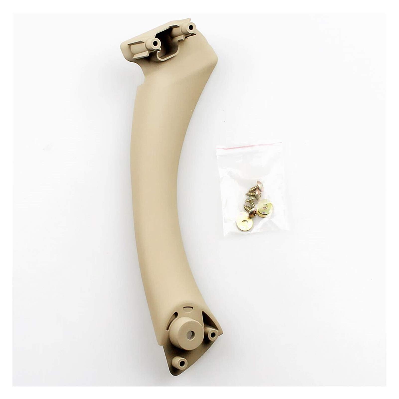 Auto-Innentürgriff, Innentürverkleidung nach links und rechts, Auto-Innengriff, Innentür-Armlehnenverkleidung, passend für BMW 3er-Serie E90 E91 328 330 335 (beige unten (rechts)) von GBSONGJIN