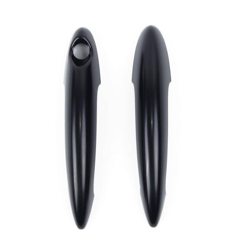 Auto TüRgriff Schale,Exterior TüRgriff Abdeckung 2 stücke Auto türgriff Abdeckung vorne rechts Links Linke außen außen türgriff Trim dekor for BMW mini Cooper s r50 r53 r56, schwarz von GBSONGJIN