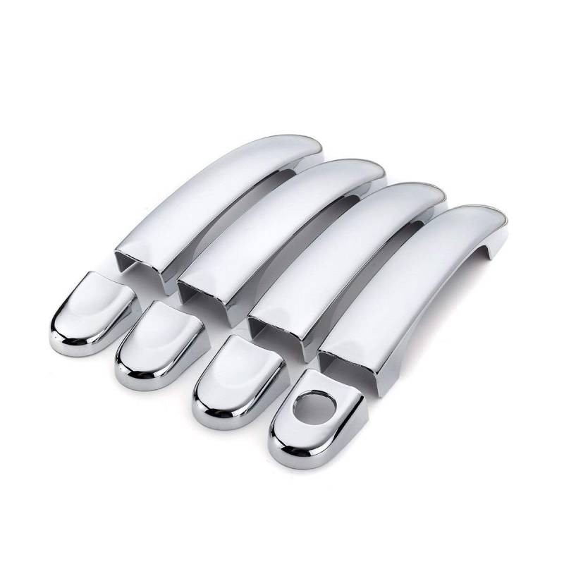 Auto TüRgriff Schale,Exterior TüRgriff Abdeckung ABS-Chrom-Türgriffabdeckungen for VW Touran/Caddy/Multivan 2003 2004 2005 2006 2007 2007 2009 2010 2011 2012 2012 2013 von GBSONGJIN