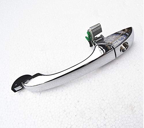 Auto TüRgriff Schale,Exterior TüRgriff Abdeckung Silber Chrom Außener Türgriff for Chrysler 300 300C 2005-2010 Dodge Magnum 2005-2008(Front Left) von GBSONGJIN