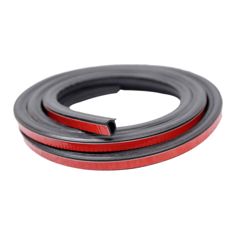 AutotüR Kantenschutz,Gummidichtung Selbstklebend Autotürdichtung q Typ Geräusche Isolation Wettertrip Gummihaube Motordichtung Streifen Trim Auto Trunk Abdeckung Dichtung für Auto(5 meter DZ) von GBSONGJIN