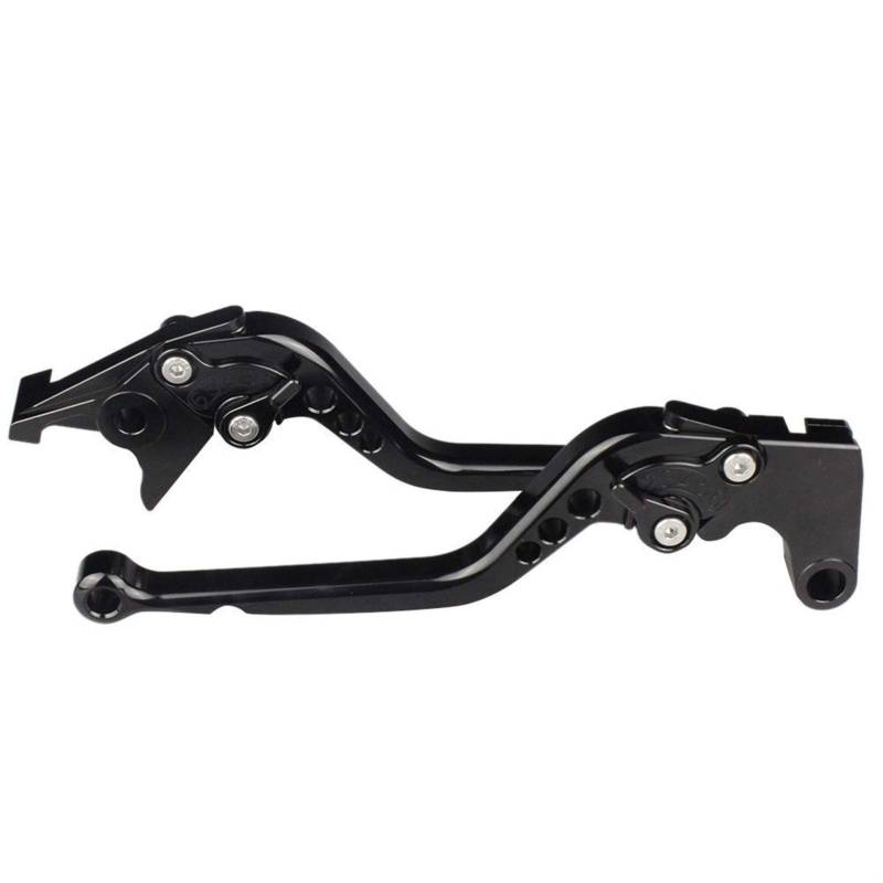 Bremshebel Motorrad,Bremshebel Passend für Suzuki GSX S1000FSABS GSX-S GSXS Motorrad Zubehör Bremsen Kupplungshebel Griffleiste(Long Black) von GBSONGJIN