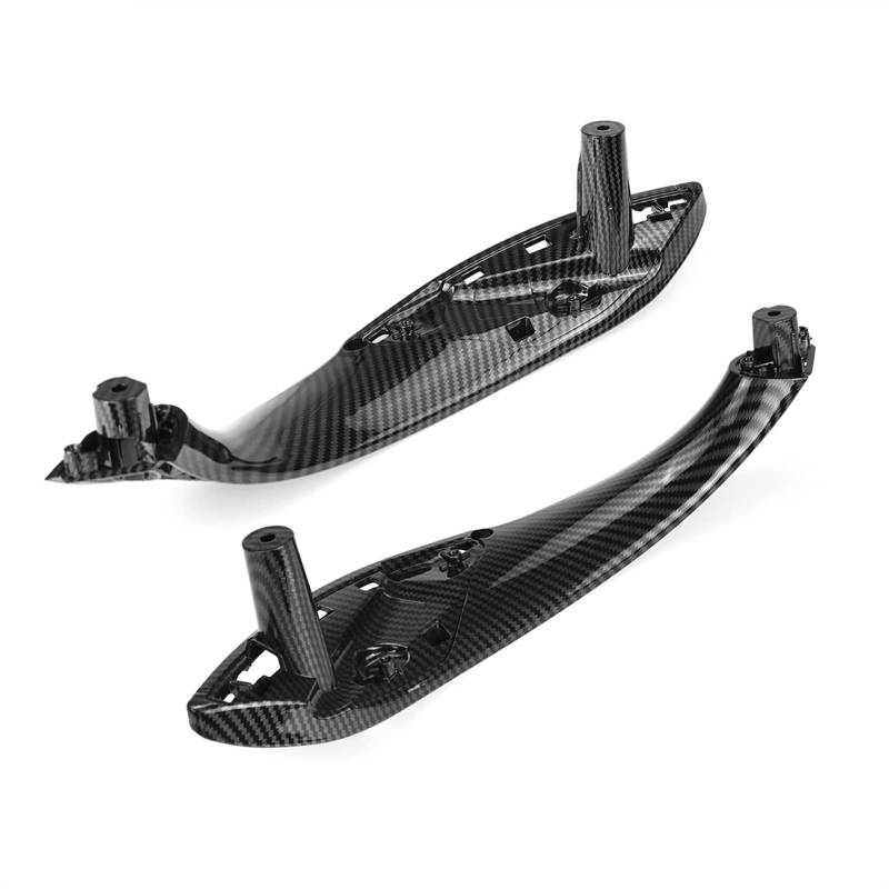 F30 Karbonfaser-Optik/Schwarz vorne/hinten Autotürgriff Türverkleidung Zugpaneelgriffe passend für BMW F30 F80 F31 F32 F34 2012–2017 (B vorne L R) von GBSONGJIN