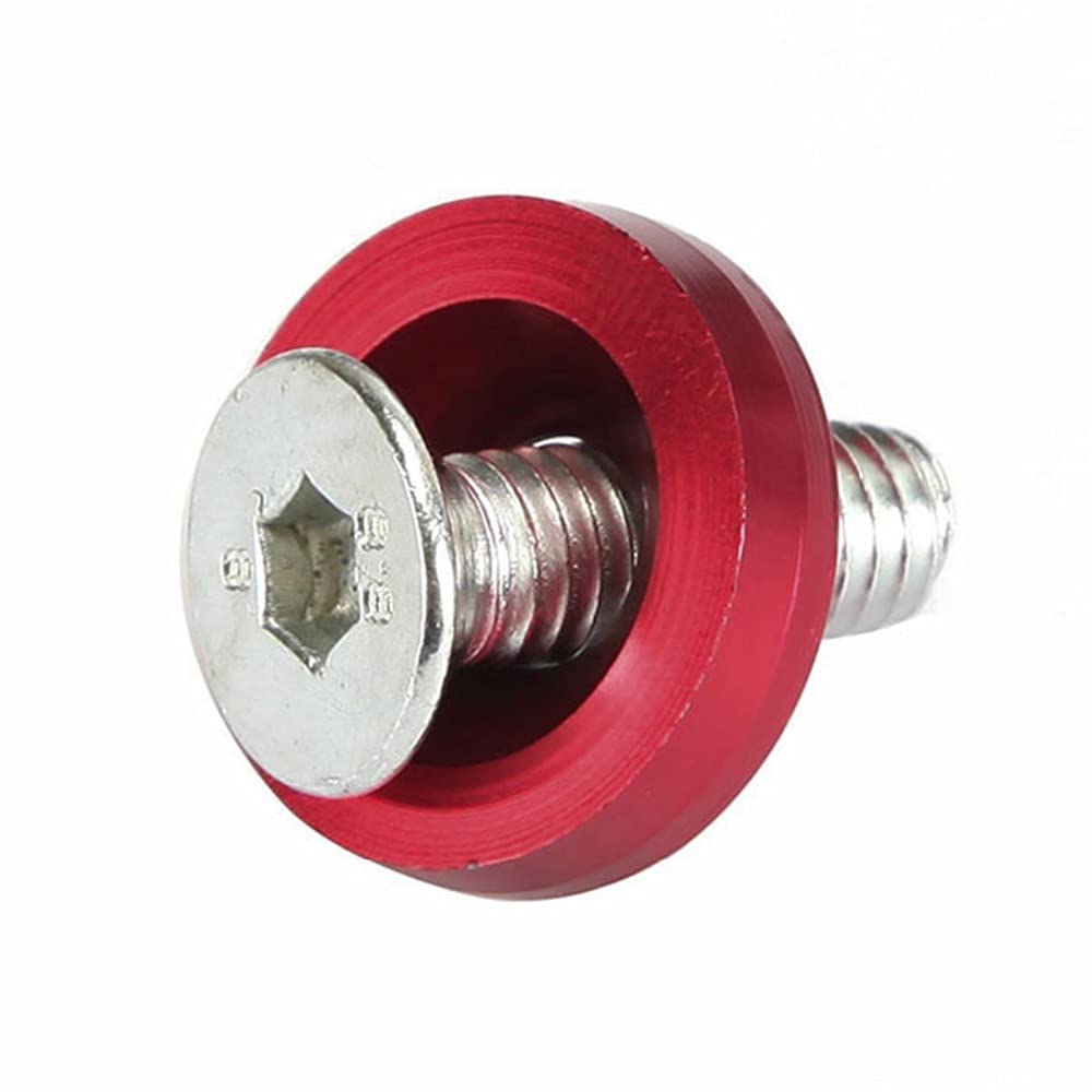 KotflüGel Unterlegscheibe Schraube 20 stücke M6x10mm Rot Billet Aluminium Fender Stoßstange Waschmaschine Bolzen Motor Scheißkit Kit KotflüGel Unterlegscheibe Schraube 20 stücke M6x10mm Rot Billet Aluminium Fender Stoßstange Waschmaschine Bolzen Motor Scheißkit Kit von GBSONGJIN