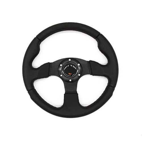 Lenkrad Auto,Sportlenkrad 13Inch Universal Leather Drift Sport Lenkrad Lenkrad Auto,Sportlenkrad 13Inch Universal Leather Drift Sport Lenkrad von GBSONGJIN