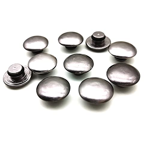 Radschraubenkappen,Radmuttern Kappen 10 stücke Universal Sechskantbuchse Bolzen Schraubenmutter Kopf Abdeckkappe M8 8mm M10 10mm M6 6mm Gebrauch for Suzuki BMW(Gray,M6) von GBSONGJIN