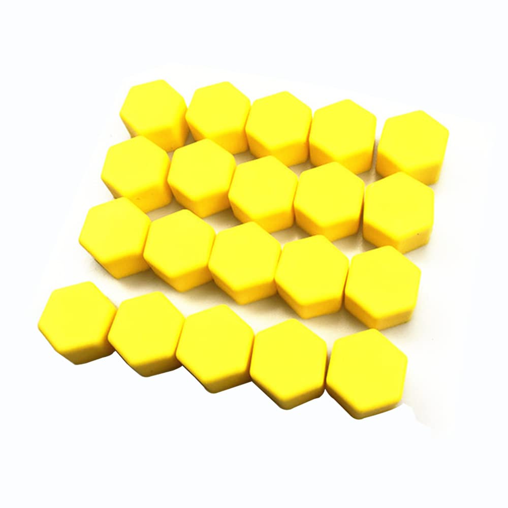 Radschraubenkappen,Radmuttern Kappen 20 Stück 17 mm 19 mm 21 mm schwarze Auto-Radkappen Schrauben Abdeckungen Muttern Silikon Auto Radnabenschutz Schraubverschluss Styling Anti-Rost-Abdeckung(Yellow,1 Radschraubenkappen,Radmuttern Kappen 20 Stück 17 mm 19 mm 21 mm schwarze Auto-Radkappen Schrauben Abdeckungen Muttern Silikon Auto Radnabenschutz Schraubverschluss Styling Anti-Rost-Abdeckung(Yellow,1 von GBSONGJIN