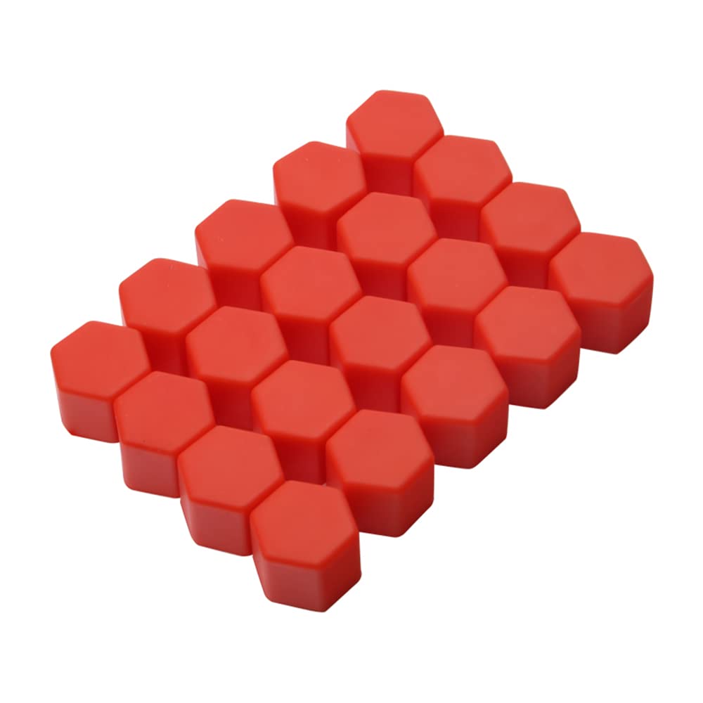 Radschraubenkappen,Radmuttern Kappen 20 Stück 17 mm 19 mm 21 mm schwarze Auto-Radkappen Schrauben Abdeckungen Muttern Silikon Auto Radnabenschutz Schraubverschluss Styling Anti-Rost-Abdeckung(Red,19mm Radschraubenkappen,Radmuttern Kappen 20 Stück 17 mm 19 mm 21 mm schwarze Auto-Radkappen Schrauben Abdeckungen Muttern Silikon Auto Radnabenschutz Schraubverschluss Styling Anti-Rost-Abdeckung(Red,19mm von GBSONGJIN