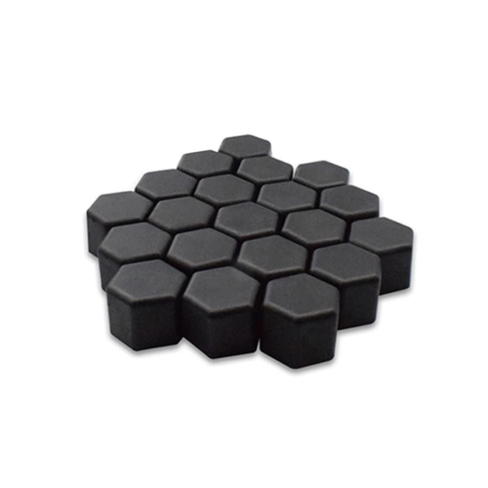 Radschraubenkappen,Radmuttern Kappen 20 Stück 17 mm 19 mm 21 mm schwarze Auto-Radkappen Schrauben Abdeckungen Muttern Silikon Auto Radnabenschutz Schraubverschluss Styling Anti-Rost-Abdeckung(Black,19 Radschraubenkappen,Radmuttern Kappen 20 Stück 17 mm 19 mm 21 mm schwarze Auto-Radkappen Schrauben Abdeckungen Muttern Silikon Auto Radnabenschutz Schraubverschluss Styling Anti-Rost-Abdeckung(Black,19 von GBSONGJIN