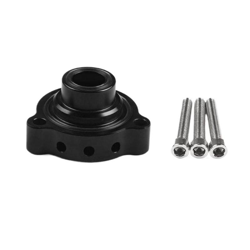 Turbo Blow Off Valve,Blow Off Ventil Turbo-Blow-Off-Ventil-Dump-Adapter Bolt-on Top Mount Fit-Verwendung for Peugeot-Fit-Verwendung for BMW Mini Coopers Turbo-Motoren(Black) von GBSONGJIN