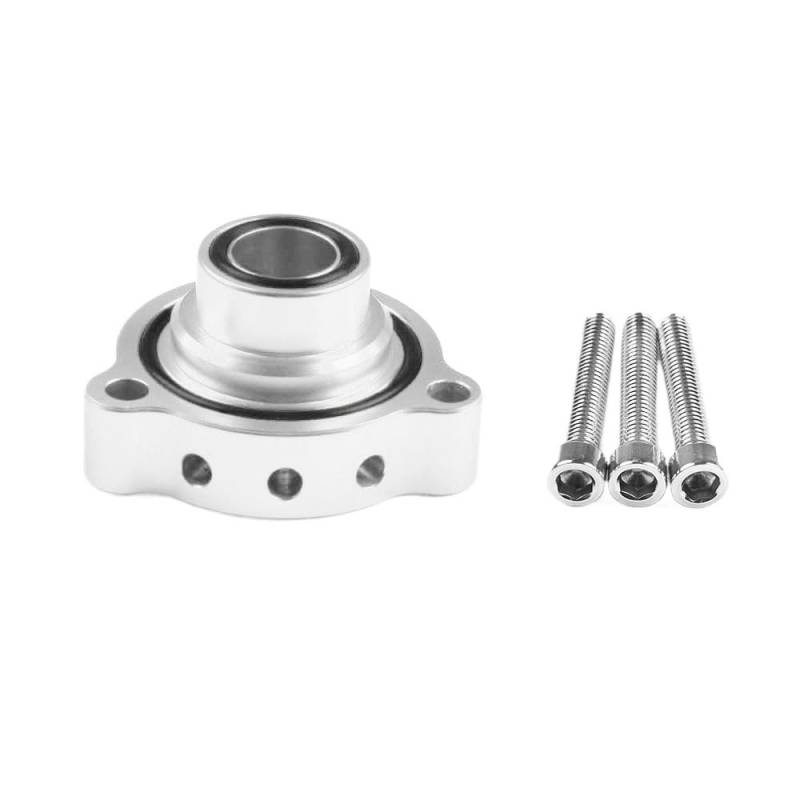 Turbo Blow Off Valve,Blow Off Ventil Turbo-Blow-Off-Ventil-Dump-Adapter Bolt-on Top Mount Fit-Verwendung for Peugeot-Fit-Verwendung for BMW Mini Coopers Turbo-Motoren(Silver) von GBSONGJIN