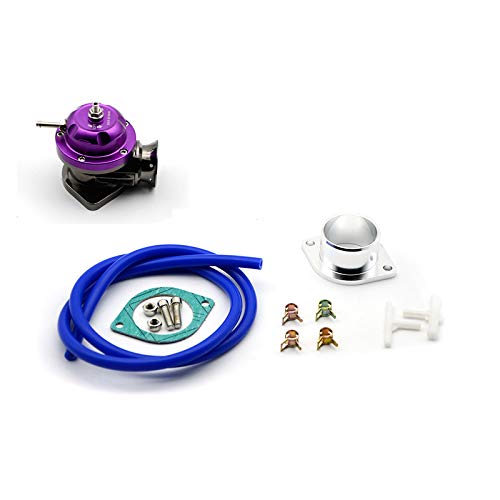 Turbo Blow Off Valve,Blow Off Ventil universal Type -RS Turbo wegblasenventil Einstellbare 25psi BOV. Schlag Dump/Blow Off Adapter 5 Farben(Purple) von GBSONGJIN